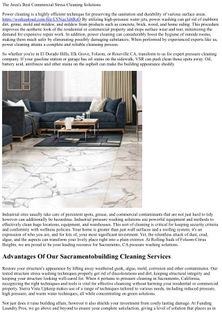 5 Celebrity Structure Cleaning In Sacramento Ca
