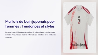 maillots japon femme