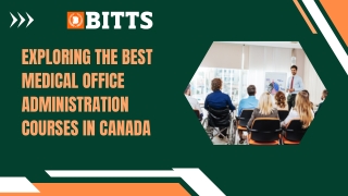 Exploring The Best Medical Office Administration Courses in Canada