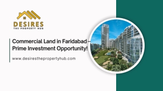 Commercial Land in Faridabad – Prime Investment Opportunity!