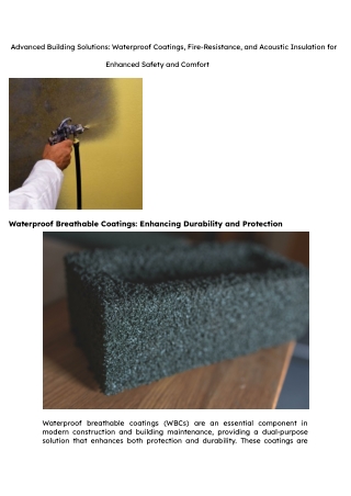advanced building solutions waterproof coatings