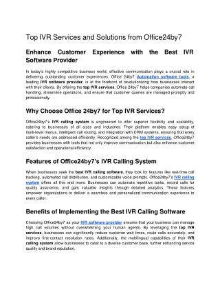 Top IVR Services and Solutions from Office24by7.docx  Google Docs