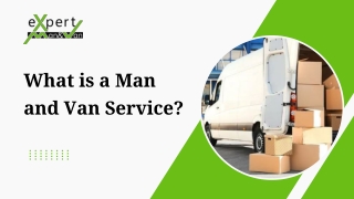 what is a man and van service