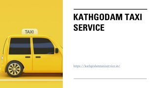 Kathgodam Taxi Service