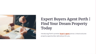 Trusted Buyers Agents in Perth | Stress-Free Property Buying