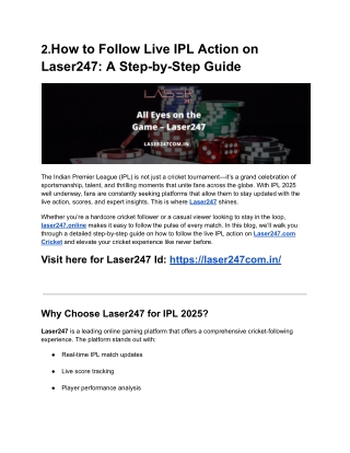 Laser247 – Experience Sports Like Never Before
