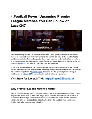 Laser247 – Your Ultimate Sports Companion