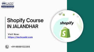 Best Shopify Course in Jalandhar