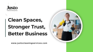 clean spaces stronger trust better business