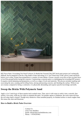 diy paver patio everything you need to know