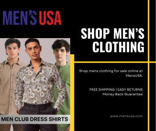 Level Up Your Look with MensUSA.com