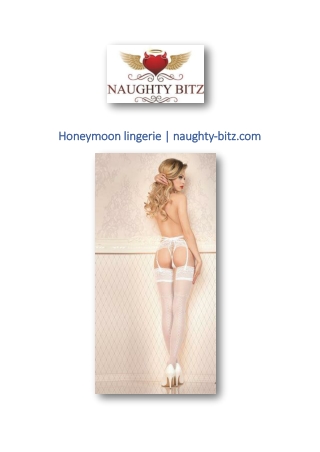 Honeymoon lingerie | naughty-bitz.com