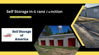 Self Storage in Grand Junction - selfstorageofamerica.com
