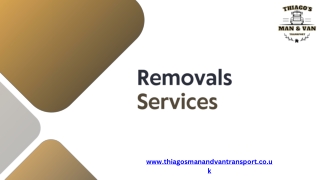 removals services