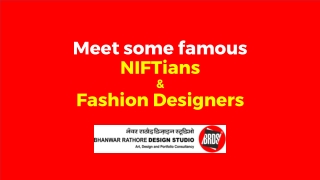 meet some famous niftians fashion designers