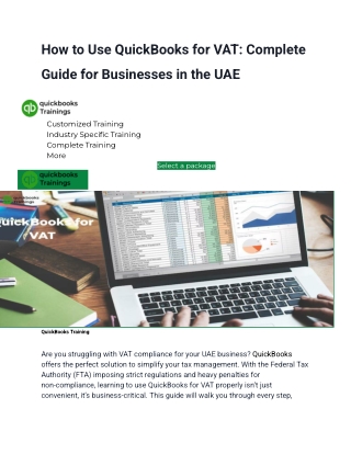 how to use quickbooks for vat complete