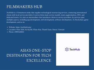 filmmakers hub