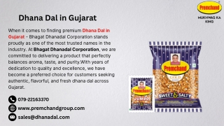 Dhana Dal in Gujarat - Bhagat Dhanadal Corporation