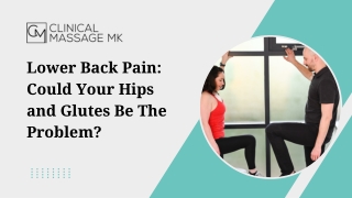 lower b ack pain could your hips and glutes