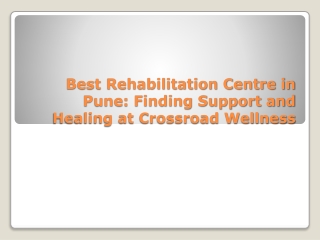 best rehabilitation centre in pune