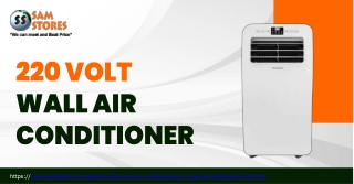 220 volt wall air conditioner