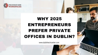 Why 2025 Entrepreneurs Prefer Private Offices in Dublin?