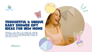 Thoughtful & Unique Baby Shower Gift Ideas for New Moms