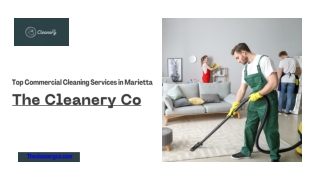 Top Commercial Cleaning Services in Marietta | The Cleanery Company