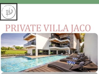 private villa jaco