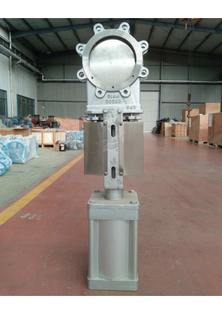 van dao inox điều khiển khí nén