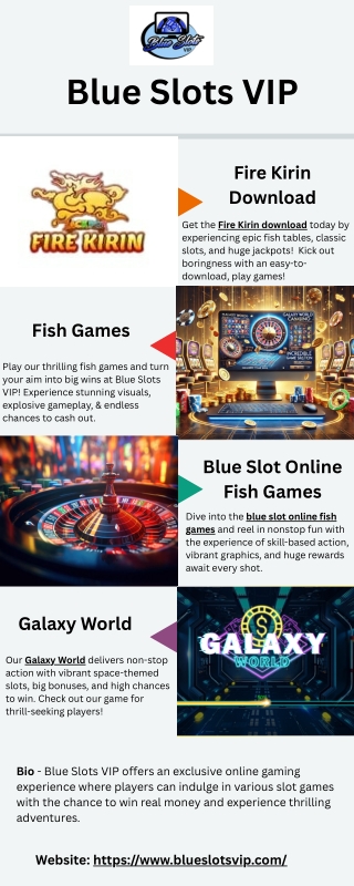 blue slots vip