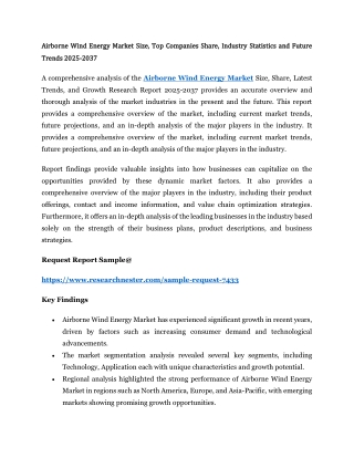 Airborne Wind Energy Market