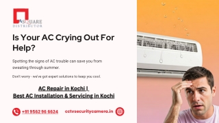 is your ac crying out for help