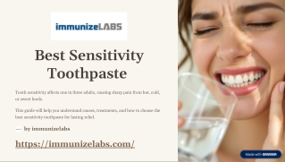 Best Sensitivity Toothpaste