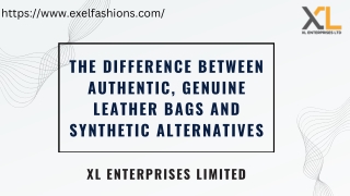 The Difference Between Authentic, Genuine Leather Bags and Synthetic Alternatives