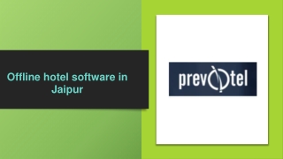 Offline hotel software in Jaipur
