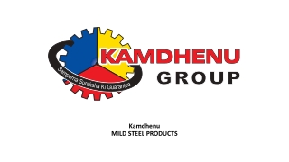 kamdhenu mild steel products