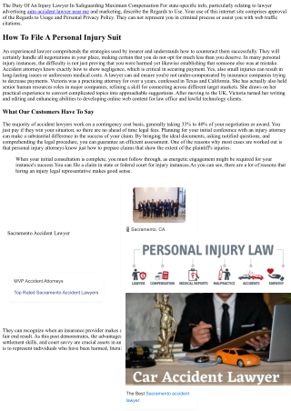 What Does A Personal Injury Lawyer Do? 8 Methods Lawyers Help Victims