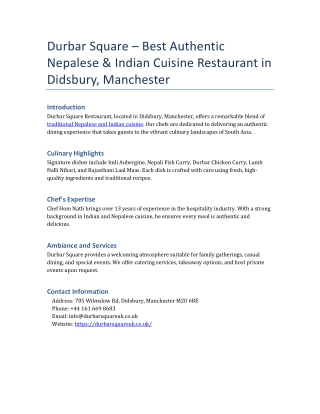 durbar square best authentic nepalese indian