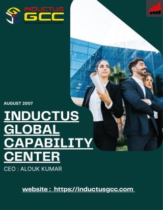 Setup global capability centers in india,Inductus.
