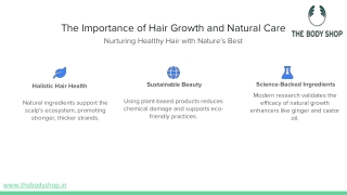 Hair Care Products with Growth-Boosting Ingredients