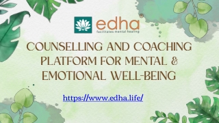 counselling and coaching platform for mental