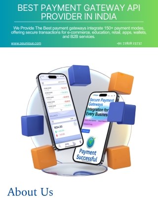 Best Payment Gateway API  Provider in India