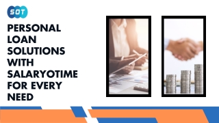personal loan solutions with salaryotime