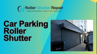 car parking roller shutter shutter
