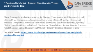 prostacyclin market industry size growth trends