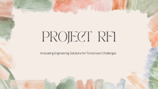 Matthew Stone Project RF1 – Leading Innovation in Clean Energy Solutions