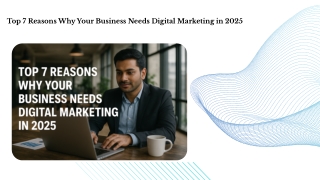 Top 7 Reasons Why Your Business Needs Digital Marketing in 2025