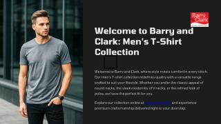 welcome to barry and clark where style meets