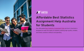 Affordable Best Statistics Assignment Help Australia for Students Our Affordable Best Statistics Assignment Help service